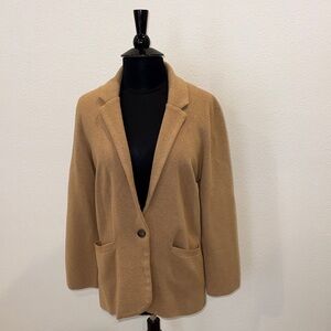 J Crew One-Button Sweater Blazer